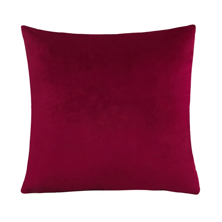 Mørk Rød Velour