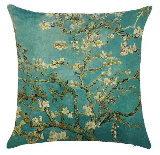 Blomstrende Mandelsgrene
