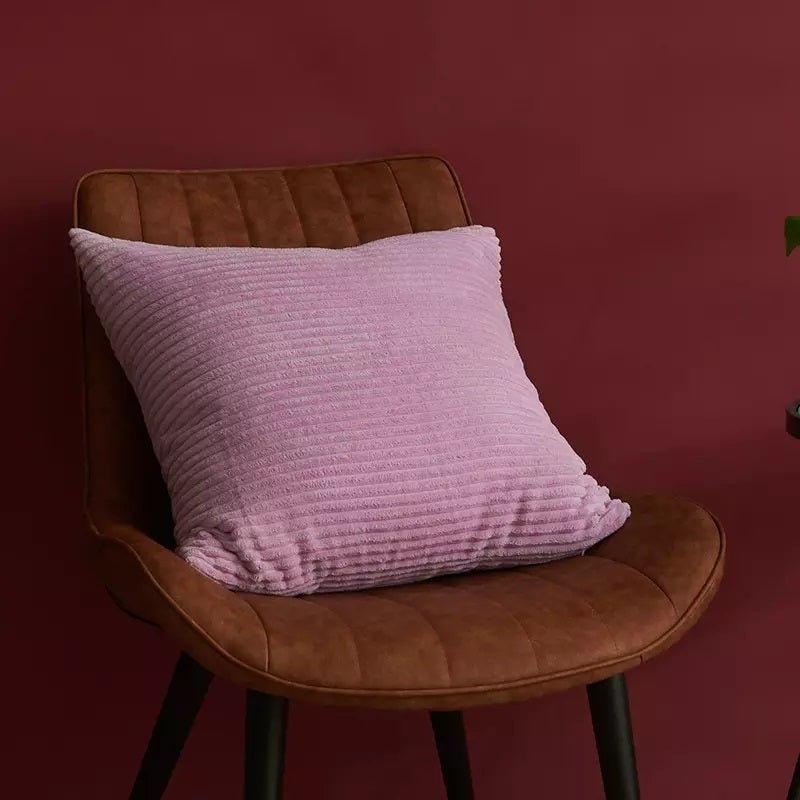 Lys Lilla Stribet Velour - The Cosy Dot